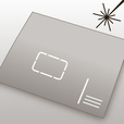 LASERCARD XL Clip-Off